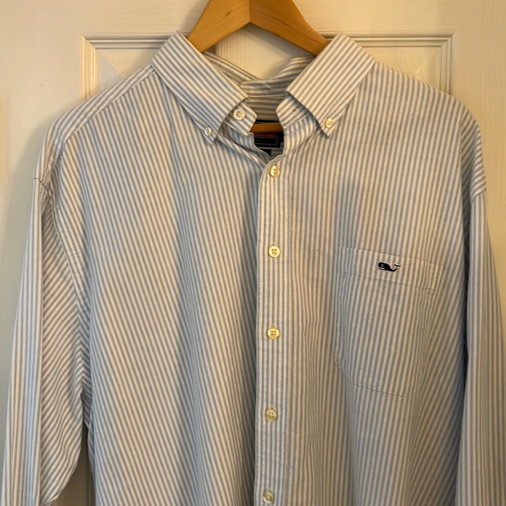 Vineyard Vines Slim Fit Tucker Shirt 100%cotton Size XXL